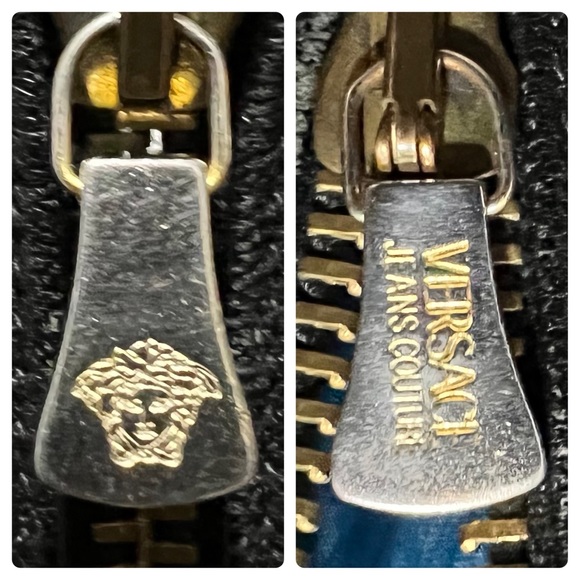 VERSACE JEANS COUTURE LEATHER JACKET - Picture 7 of 7